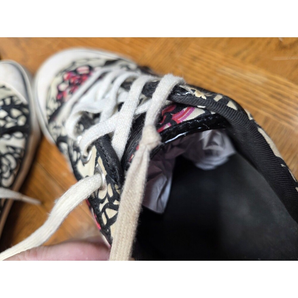 Coach Women's Barrett Poppy Canvas Shoes Sneakers Floral Women's Size 11B - Picture 15 of 16